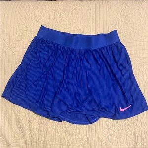 Nike Blue Skort with Pink Logo